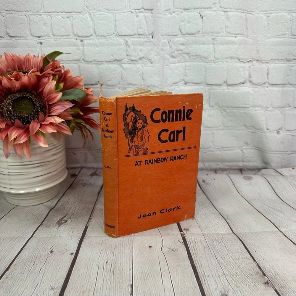 vintage book connie carl at rainbow ranch by joan clark horses 19